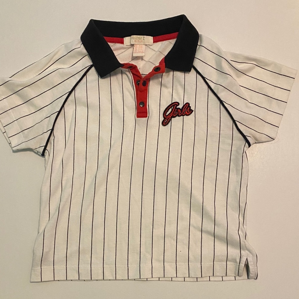 Baseball Jersey Inspired Crop Top